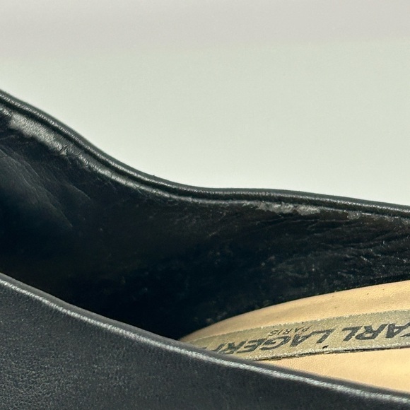 Karl Lagerfeld Paris Jensen Mule in Black Size 7.5 - Picture 11 of 12
